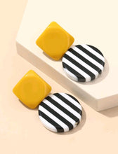 Load image into Gallery viewer, Bold Geometry Statement Earrings
