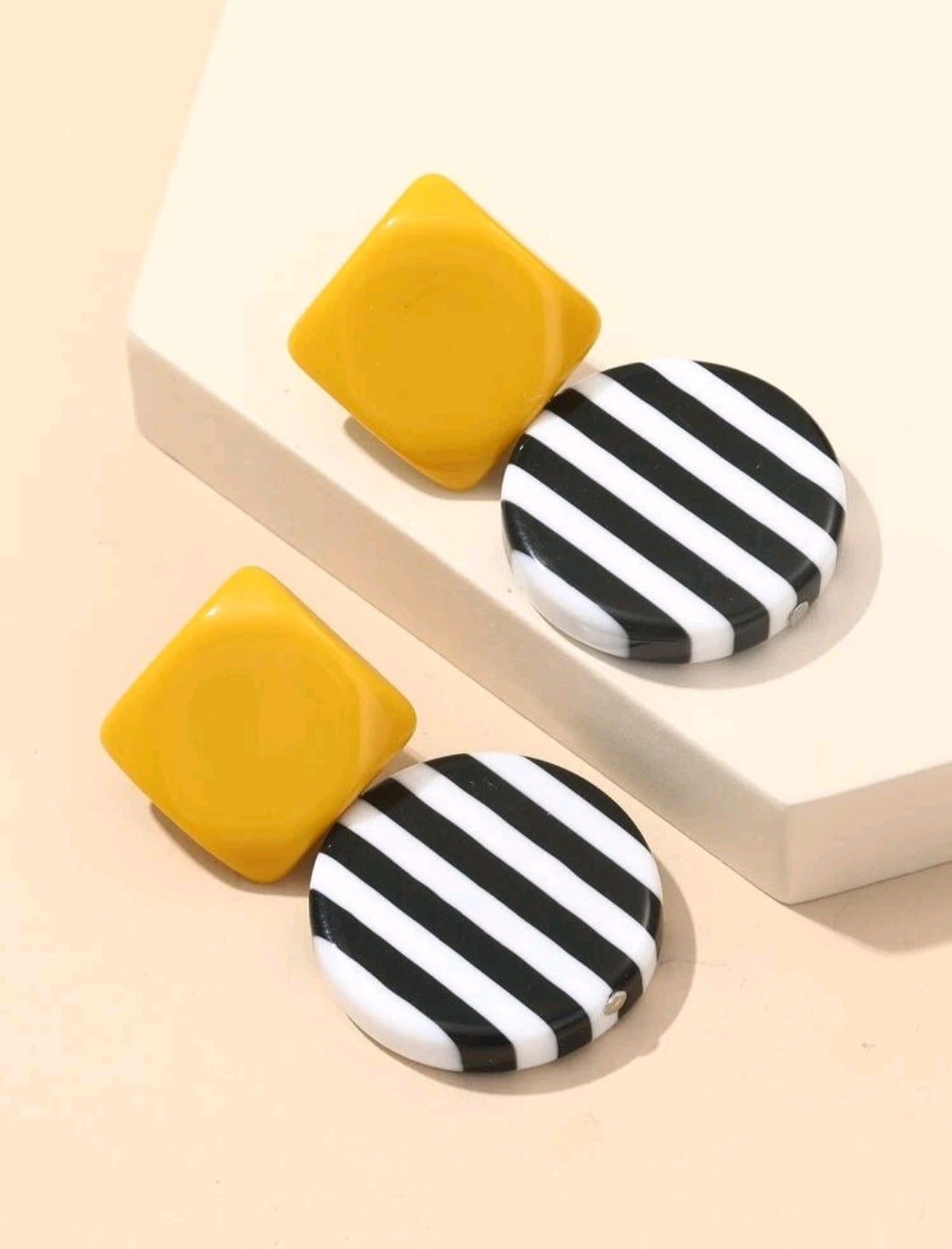 Bold Geometry Statement Earrings
