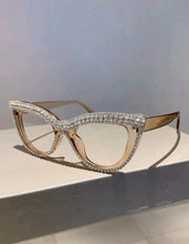 Load image into Gallery viewer, Rhinestone Cat Eye Sunglasses
