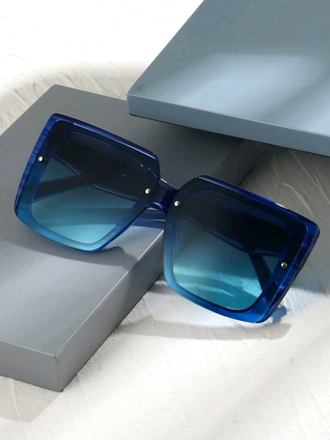 Blue Vintage Sunglasses